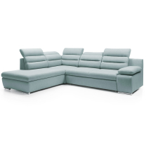 Sedací souprava GRECO | LEVÁ | Gemma 70 světle modrá | AKCE | POSLEDNÍ KUS