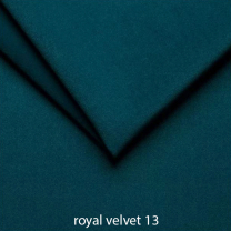 Křeslo ušák s podnožkou Next | Royal velvet 13 | černé nohy | AKCE