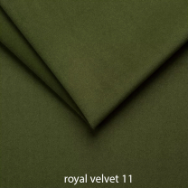 Křeslo ušák s podnožkou Next | Royal velvet 11 | nohy buk | AKCE