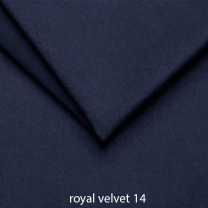 Křeslo ušák s podnožkou Next | Royal velvet 14 | černé nohy | AKCE