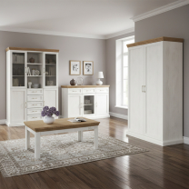 Obývací stěna se skříní Royal r | sestava C | borovice nordická