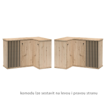 CALI | komoda rohová C-12 | artisan