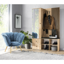 Předsíňová stěna CALI + skříň C-1 + komoda C-4 | artisan