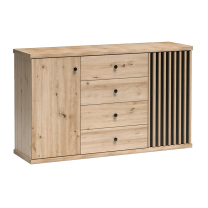Předsíňová stěna CALI + skříň C-1 + komoda C-4 | artisan