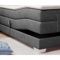 Dvoulůžko boxspring Wave 180x200 | elektrické polohování | VÝBĚR LÁTEK