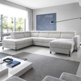 ULISES | díl sedačky PK | 18 cm | pravá područka | VÝBĚR TKANIN a NOŽIČEK