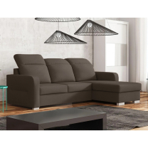 Sedací souprava PAKO | P | 232x158 | crown 5 tmavě hnědá
