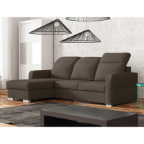 Sedací souprava PAKO | L | 158x232 | crown 5 tmavě hnědá