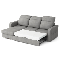 Sedací souprava PAKO | L | 158x232 | crown 10 zelenožlutá