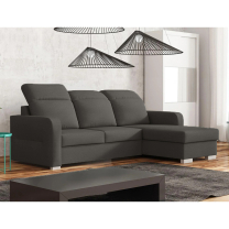 Sedací souprava PAKO | P | 232x158 | crown 19 tmavě šedá