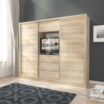 Šatní skříň TV 250 | bez zrcadla | sonoma | POSLEDNÍ KUS