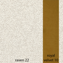 Sedací souprava Margo + 5x záhlavník | PRAVÁ | EXKLUZIVNÍ látka Raven 22 | VÝPRODEJ