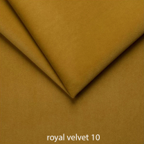 Sedací souprava GRECO | 280x230 | PRAVÁ | Royal velvet 10 hořčicová žlutá | POSLEDNÍ KUS