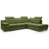 Sedací souprava GRECO | PRAVÁ | Royal velvet 11 olivová zelená | VÝPRODEJ