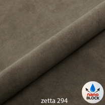 Sedací souprava KORFU | LEVÁ | Zetta 294 tmavě šedohnědá VODOODPUDIVÁ | AKČNÍ CENA