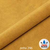 Sedací souprava KORFU | PRAVÁ | Zetta 296 žlutá VODOODPUDIVÁ | AKČNÍ CENA