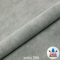 Sedací souprava KORFU | LEVÁ | Zetta 299 bledě šedomodrá VODOODPUDIVÁ | AKČNÍ CENA