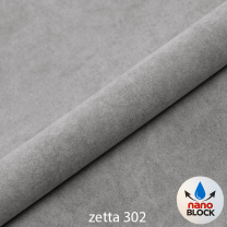 Sedací souprava KORFU | PRAVÁ | Zetta 302 světle šedá studená VODOODPUDIVÁ | AKCE | POSLEDNÍ KUS