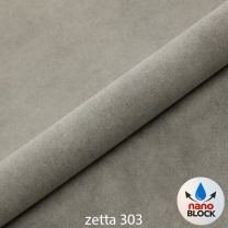 Sedací souprava KORFU | PRAVÁ | Zetta 303 světle šedá teplá VODOODPUDIVÁ | AKČNÍ CENA