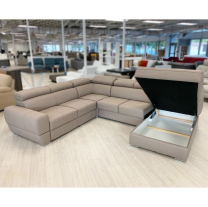 Sedací souprava VENTO U | 255x302x167 | VÝBĚR Z PRÁVÉ HOVĚZÍ KŮŽE | s úložným prostorem a rozkladem