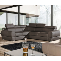 Sedací souprava VENTO L | 235x255 | VÝBĚR Z PRÁVÉ HOVĚZÍ KŮŽE | bez funkce