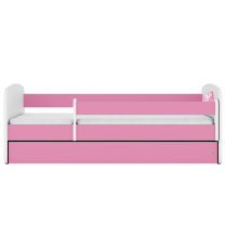 Babydreams | jednolůžko 180x80 cm | růžová/bílá | princezna