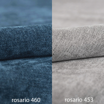 Sedací souprava SLIM Rosario + křeslo + 2x taburet ZDARMA | 460/453 modrá | POSLEDNÍ KUS