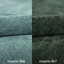 Sedací souprava Rosario + křeslo + 2x taburet ZDARMA | 466/467 azurová | AKCE