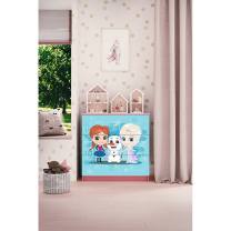 Babydreams | komoda | růžová/bílá | ledové království