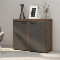 Komoda RUMBA 2F | 97,2 cm | lefkas/grafit