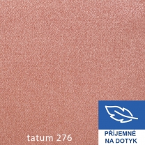 Taburet Zaza | Tatum 276 lososová růžová