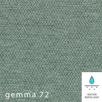 Sedací souprava KORFU | PRAVÁ | Gemma 72 pastelová azurová WATER REPELLENT | AKČNÍ CENA