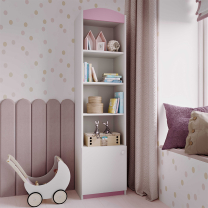 Babydreams | regál malý | růžová/bílá