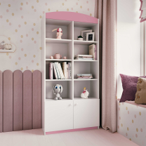 Babydreams | regál velký | růžová/bílá
