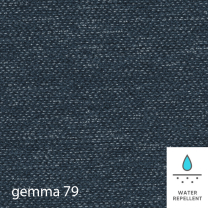Sedací souprava KORFU | LEVÁ | Gemma 79 tmavě modrá WATER REPELLENT | AKČNÍ CENA