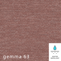 Sedací souprava KORFU | PRAVÁ | Gemma 63 tmavě starorůžová WATER REPELLENT | AKČNÍ CENA