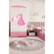 Babydreams | šatní skříň | růžová/bílá | princezna