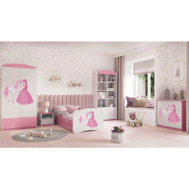 Babydreams | šatní skříň | růžová/bílá | princezna