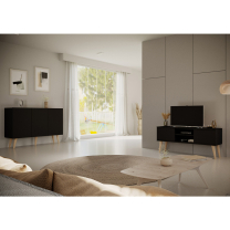 Toronto | komoda | černá