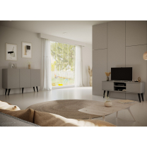 Toronto | komoda | šedá
