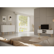 Toronto | komoda | bílá