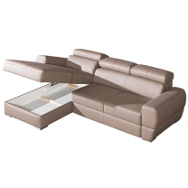Sedací souprava VENTO L | 167x251 | VÝBĚR TKANIN | s úložným prostorem a rozkladem