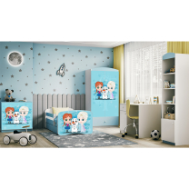 Babydreams | šatní skříň | modrá/bílá | ledové království