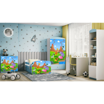 Babydreams | šatní skříň | modrá/bílá | safari