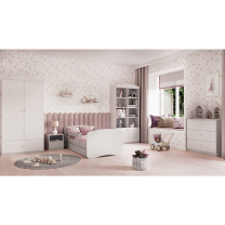 Babydreams | jednolůžko 180x80 | bílá