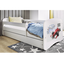 Babydreams | jednolůžko 180x80 | bílá | formule