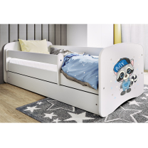 Babydreams | jednolůžko 180x80 | bílá | mýval
