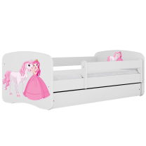 Babydreams | jednolůžko 180x80 | bílá | princezna