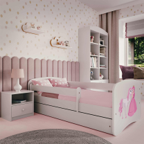 Babydreams | jednolůžko 180x80 | bílá | princezna