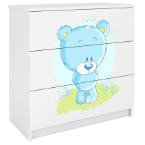 Babydreams | komoda | bílá | medvídek